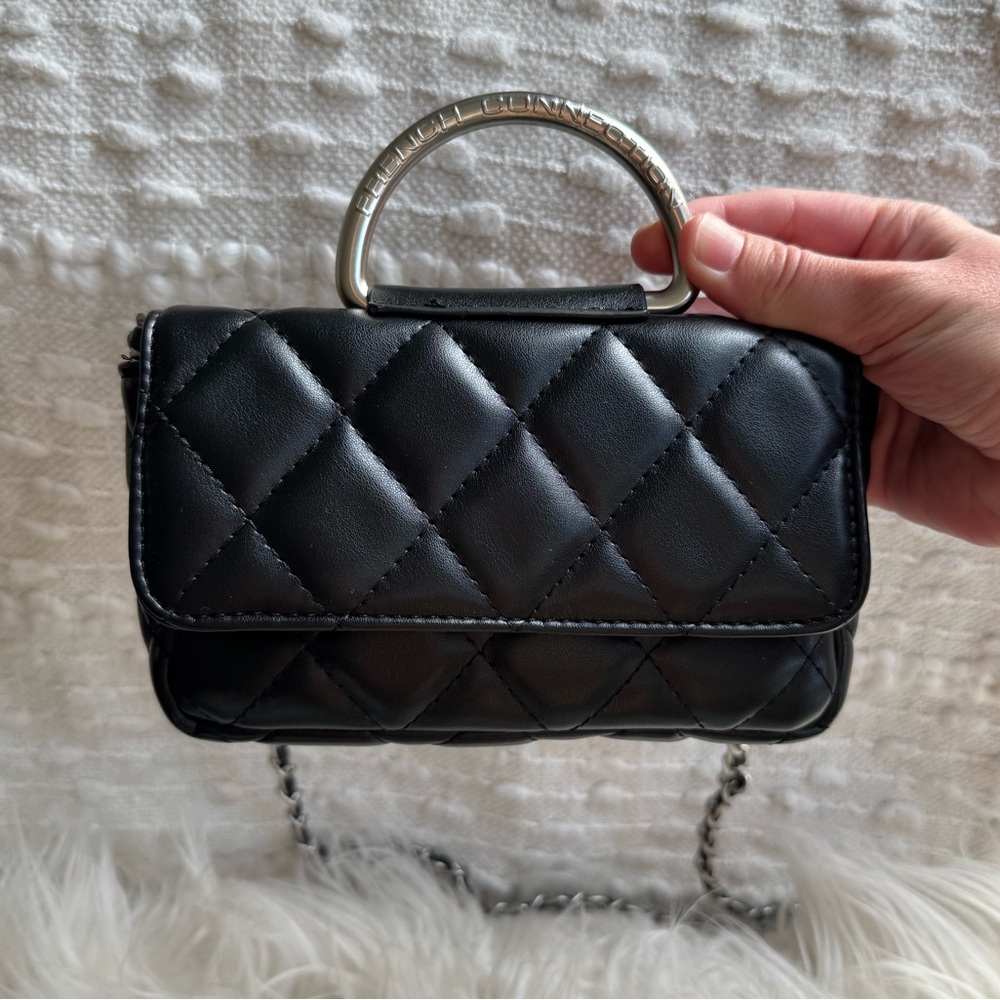 French Connection Black Crossbody Bag